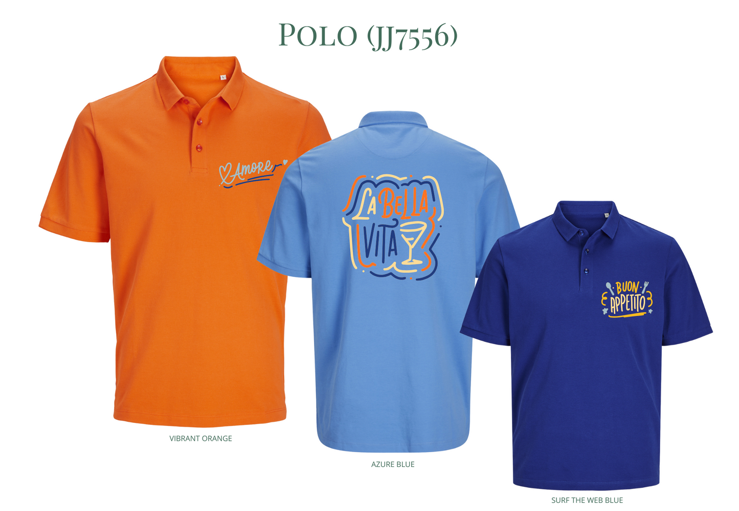 Polo avec Marquage (jj7556)
