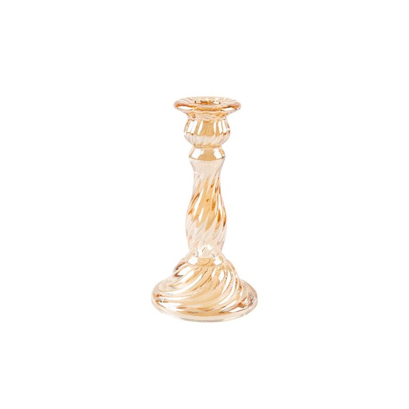 Bougeoir Astrid Verre  Ø8,8x16,5cm